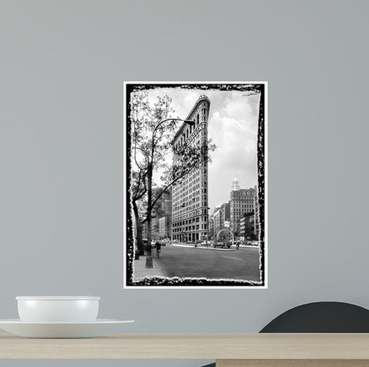 Flat Iron With Designer Edge Wall Mural
