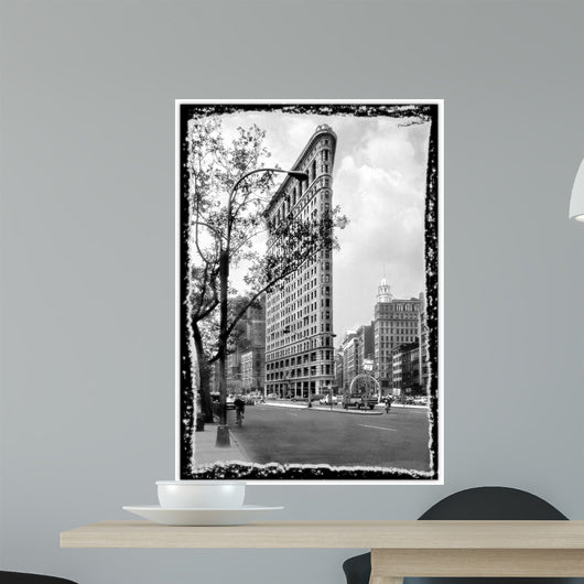 Flat Iron With Designer Edge Wall Mural