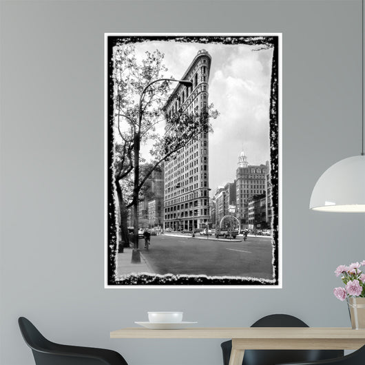 Flat Iron With Designer Edge Wall Mural