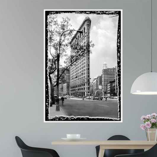 Flat Iron With Designer Edge Wall Mural