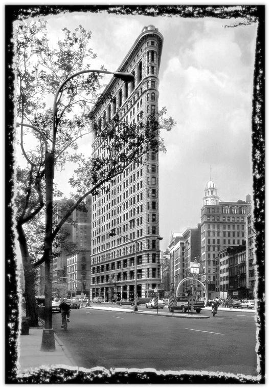 Flat Iron With Designer Edge Wall Mural