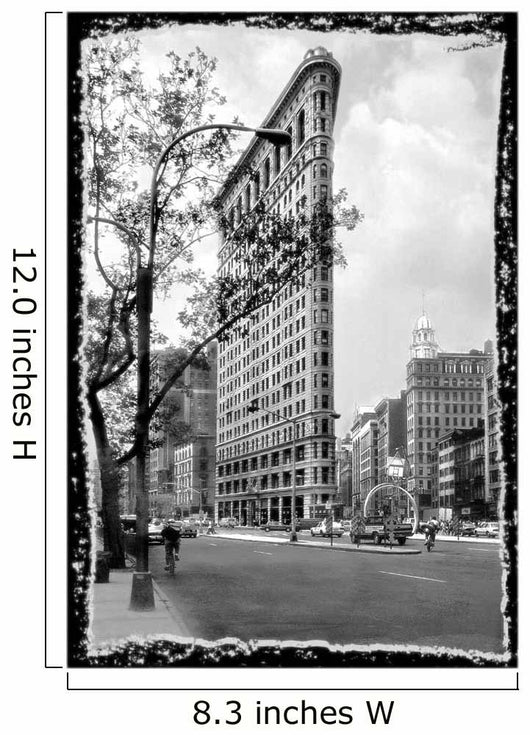 Flat Iron With Designer Edge Wall Mural