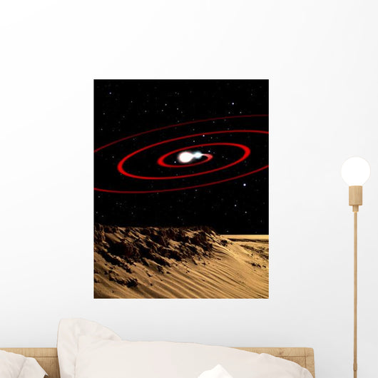Two Stars Wall Decal