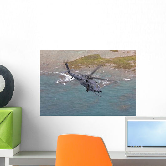 Hh-60g Pave Hawk Flies Wall Decal Design 3