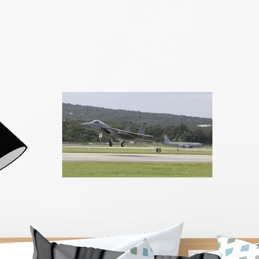 F-15 Eagle Takes off Wall Decal