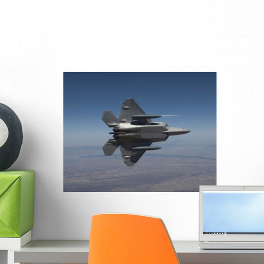F-22 Raptor Maneuvers Wall Decal