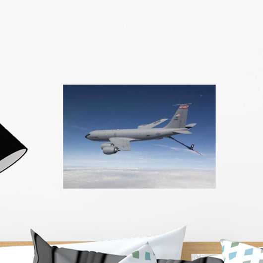 Kc-135r Flies Training Mission Wall Decal Design 5