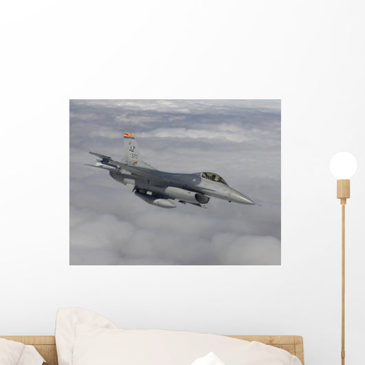 F-16 Fighting Falcon Maneuvers Wall Decal Design 2