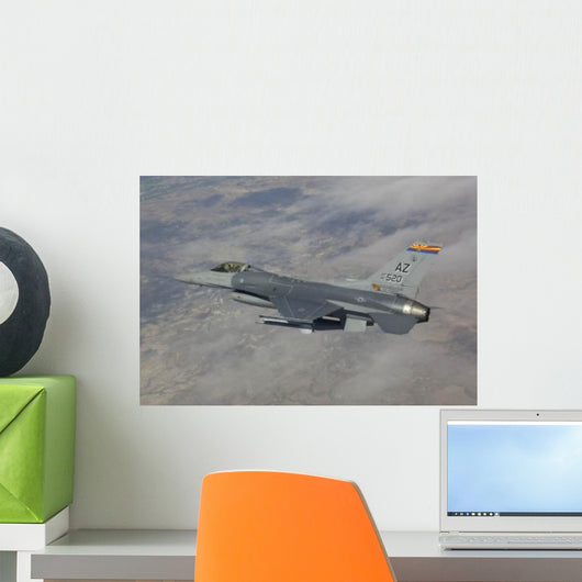 F-16 Maneuvers during Training Wall Decal Design 2