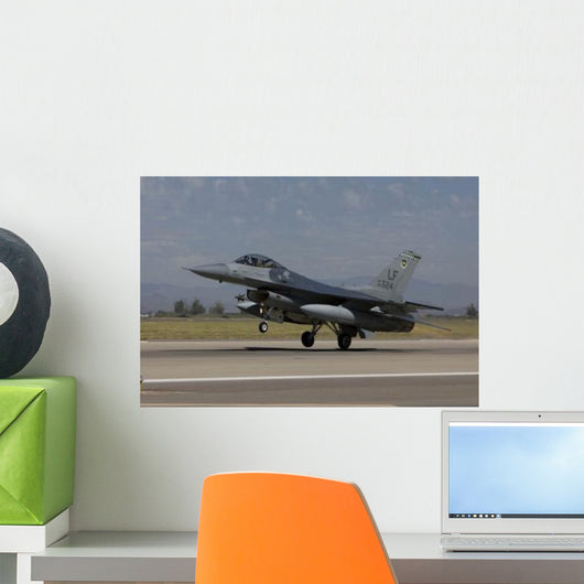 F-16 Fighting Falcon Takes Wall Decal Design 3