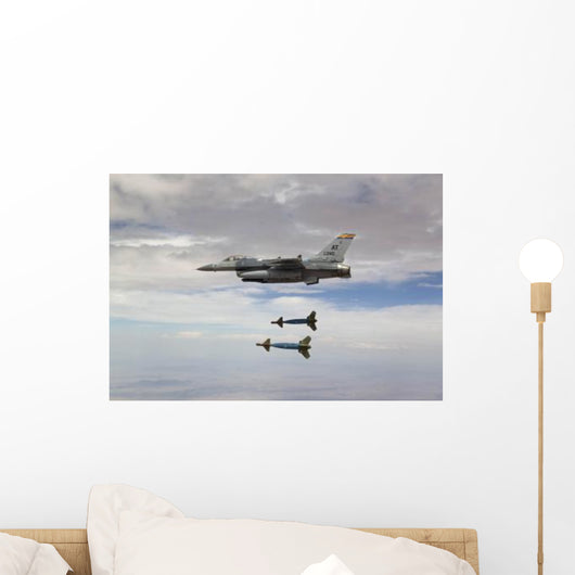 F-16 Fighting Falcon Releases Wall Decal Design 5