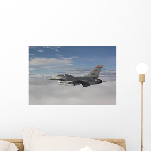 F-16 Fighting Falcon Flies Wall Decal