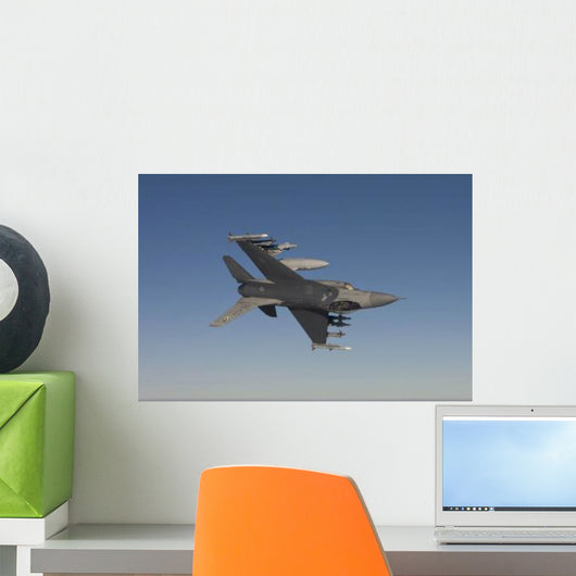 F-16 Fighting Falcon Maneuvers Wall Decal Design 1