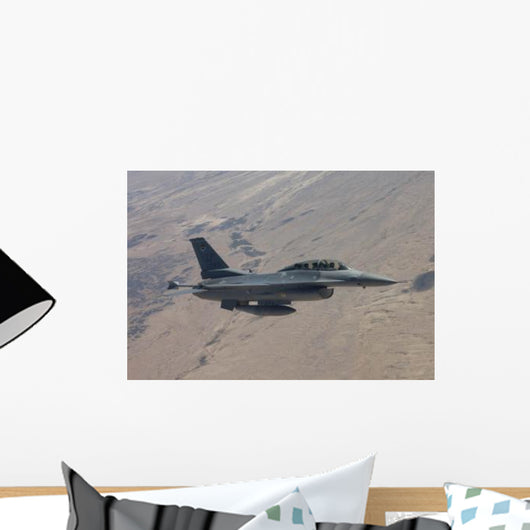 F-16 Maneuvers during Training Wall Decal Design 1