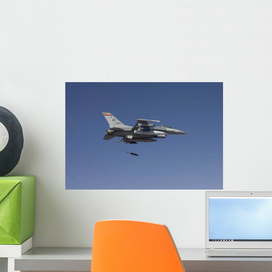 F-16 Fighting Falcon Releases Wall Decal Design 3