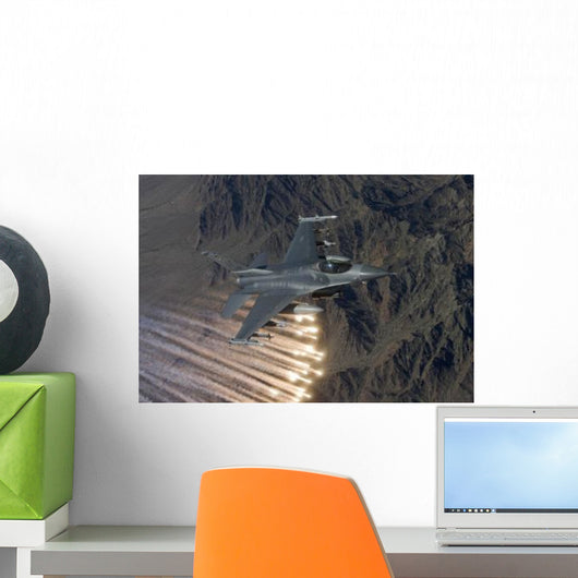 F-16 Fighting Falcon Releases Wall Decal Design 2