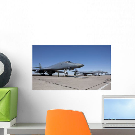 B-1b Lancer Goes through Wall Decal Design 3