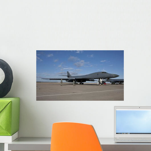 B-1b Lancer Goes through Wall Decal Design 1