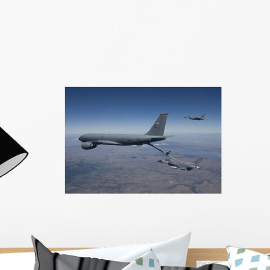 Two F-16 Fighting Falcons Wall Decal