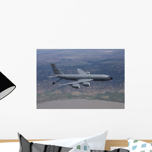 Kc-135r Stratotanker Flight over Wall Decal