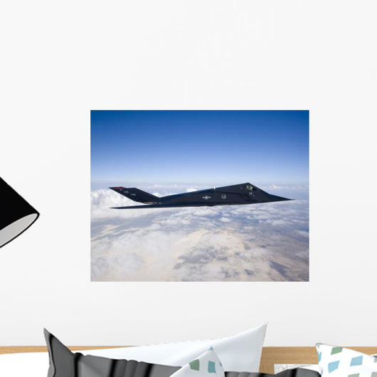 F-117 Nighthawk Stealth Fighter Wall Decal Design 2