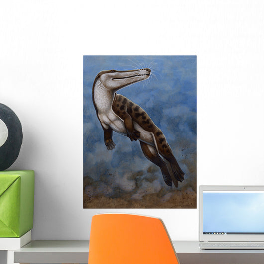 Ambulocetus Natans Early Cetacean Wall Decal