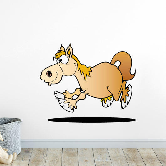 Cartoon Horse Wall Decal