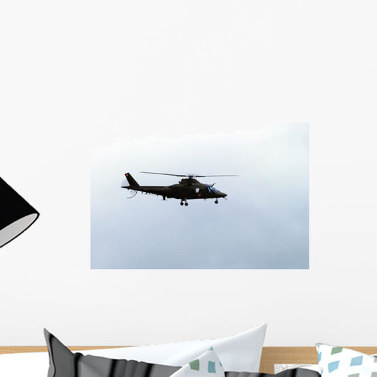 Agusta A-109 Helicopter Belgian Wall Decal Design 2