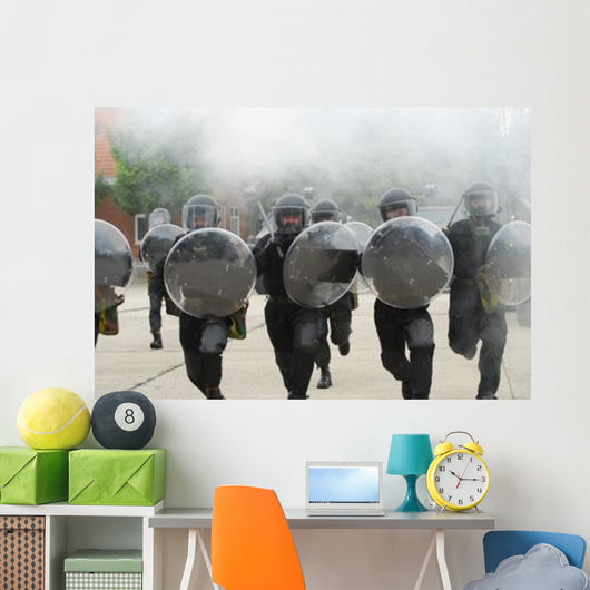 Belgian Infantry Soldiers Training Wall Decal Design 1