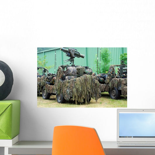 Vw Iltis Jeeps Recce Wall Decal