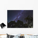 Milky Way above Live Wall Decal Design 1
