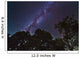 Milky Way above Live Wall Decal Design 1