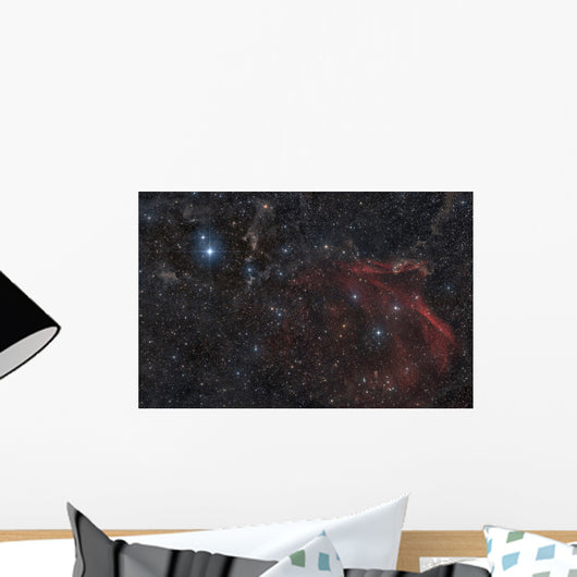 Glowing and Reflecting Nebulosity Wall Decal
