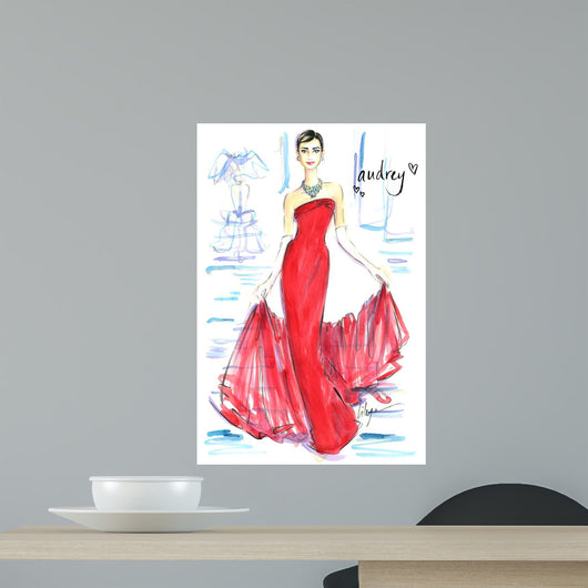 Audrey Awesomeness Wall Mural