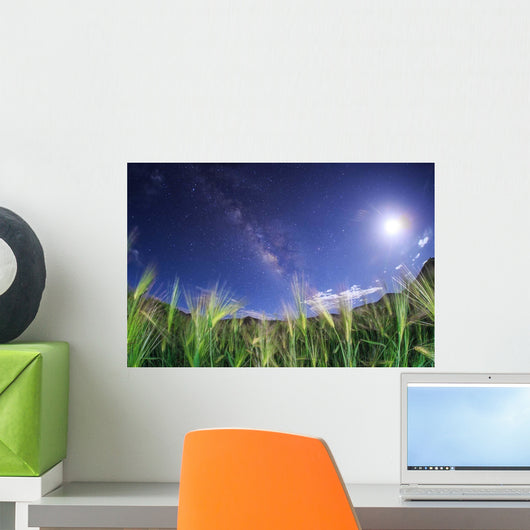 Milky Way Shines Brightly Wall Decal