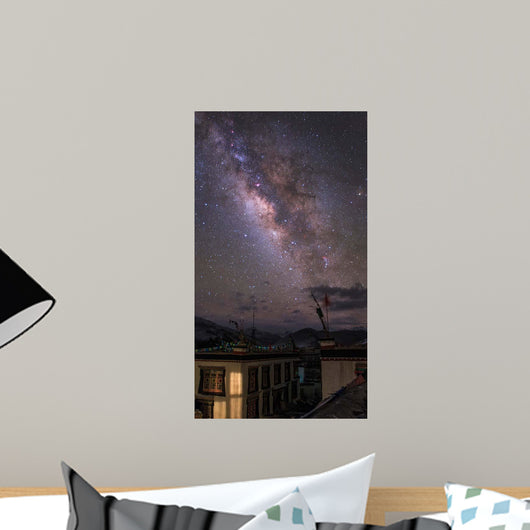 Milky Way over Small Wall Decal