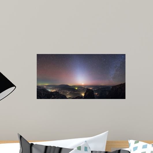 Zodiacal Light and Milky Wall Decal