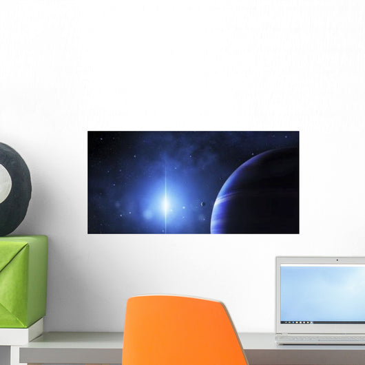 Star Provides Cool Glow Wall Decal