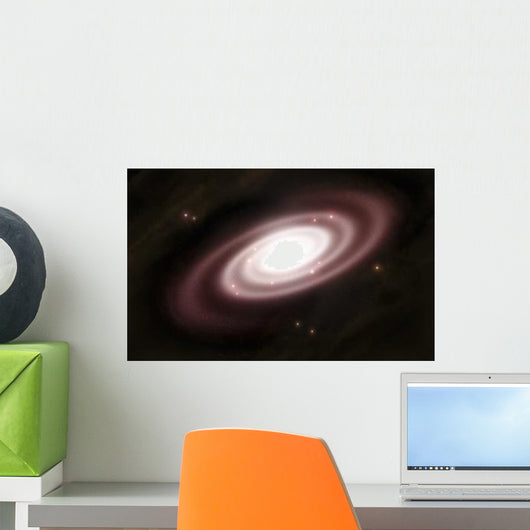 Very Old Spiral Galaxy Wall Decal