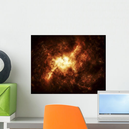Nebula Surrounded Stars Wall Decal
