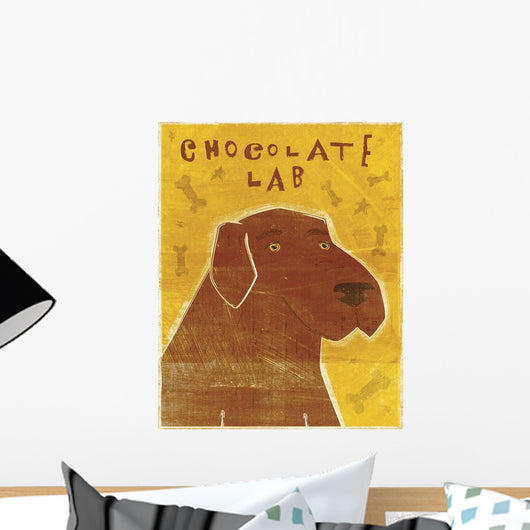 Lab (chocolate) Wall Mural