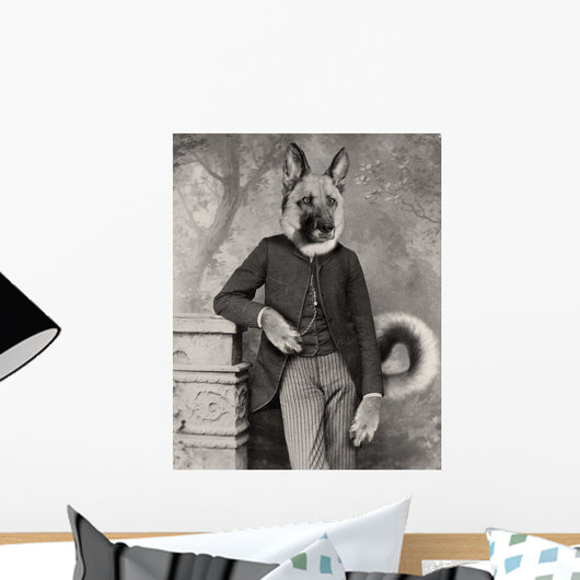 Hans The German Shepherd Wall Mural