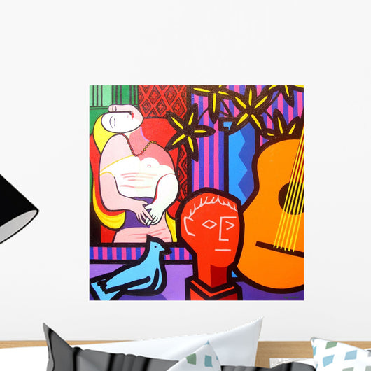 Still Life With Picassos Dream Wall Mural