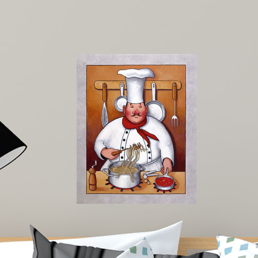 Chubby Chef Wall Mural
