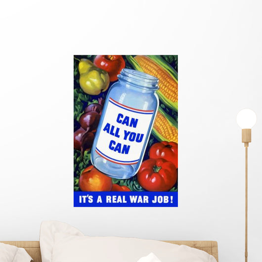 Digitally Restored War Propaganda Wall Decal Design 195