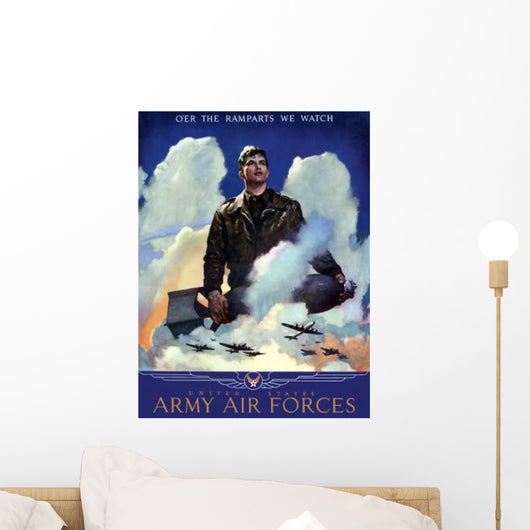 Digitally Restored War Propaganda Wall Decal Design 132