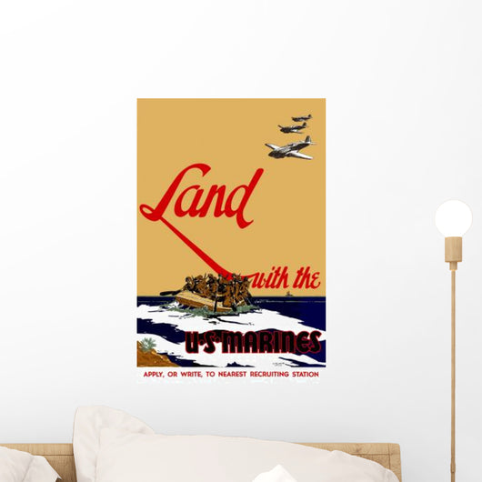 Digitally Restored War Propaganda Wall Decal Design 92