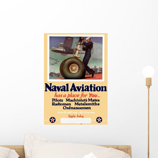 Digitally Restored War Propaganda Wall Decal Design 70