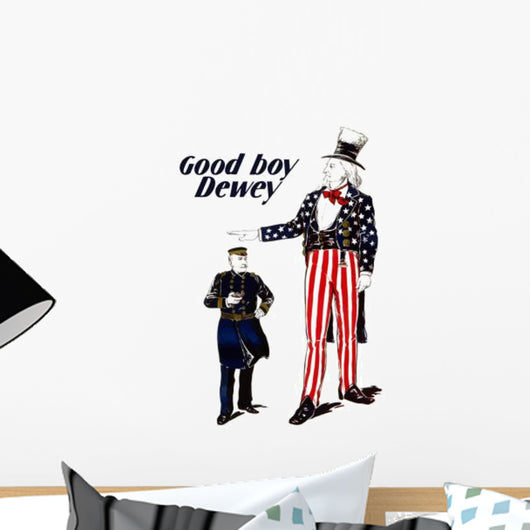 Digitally Restored War Propaganda Wall Decal Design 55