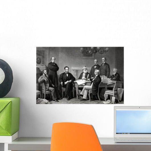 Digitally Restored Picture President Wall Decal